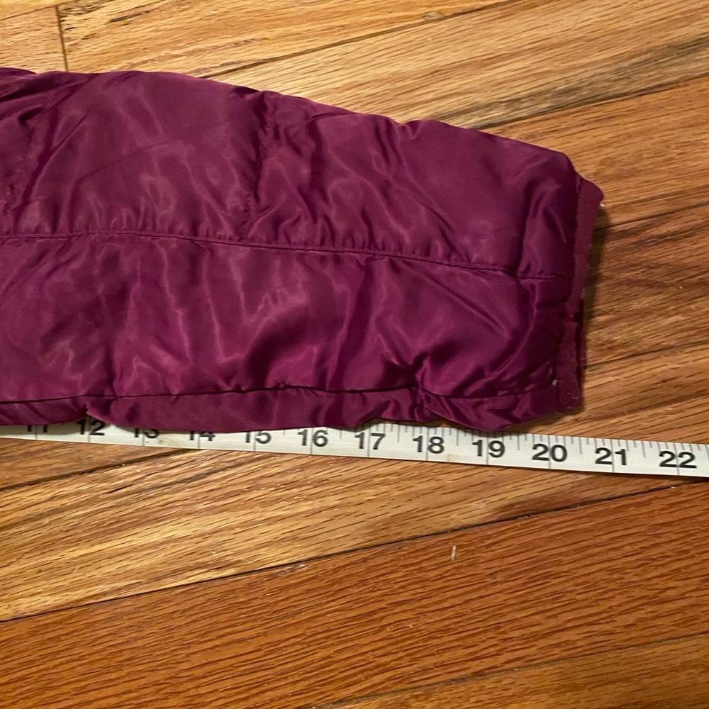 The North Face 550 Purple Puffer Jacket Small Y2K - Picture 14 of 14